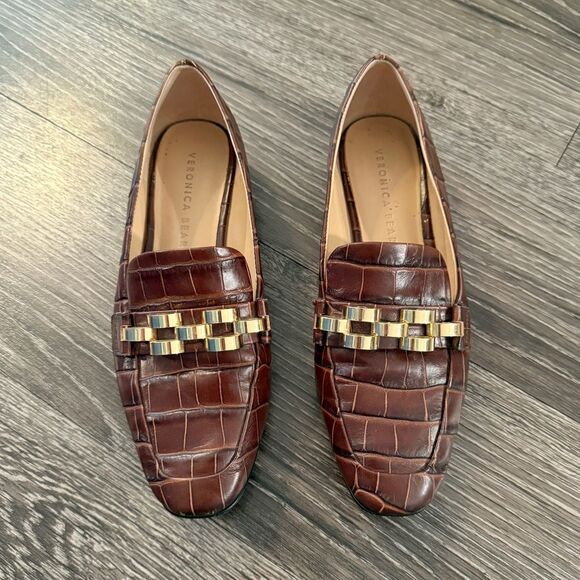 Veronica Beard Alire Chain Loafer